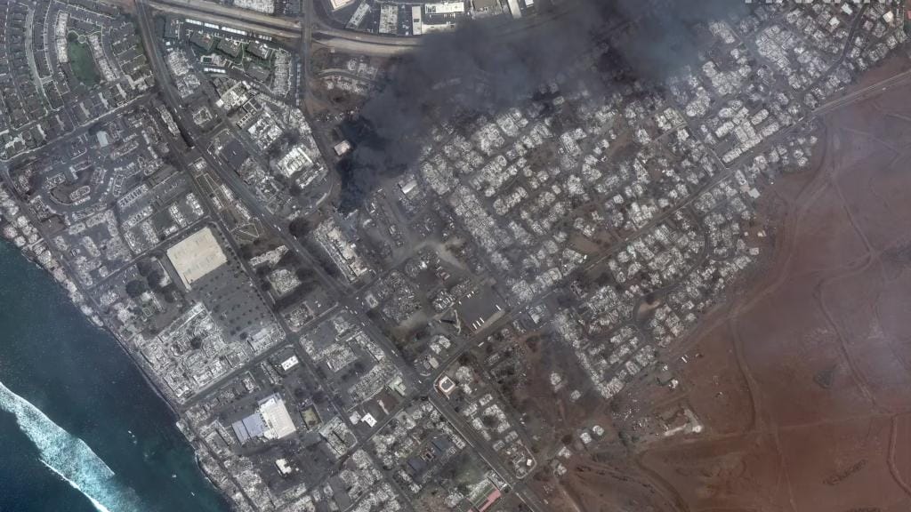 Un incendie dévastateur frappe Lahaina, l'ancienne capitale du royaume hawaïen